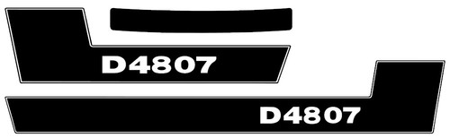Deutz d4807 aufkleber logo - aufkleber,