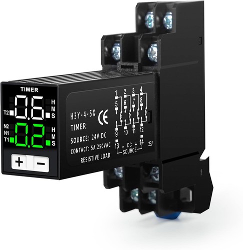 Zeitrelais 24v digitales - 24v,