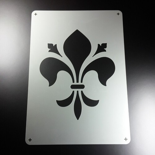 Schablone fleur lys - fleur,
