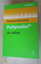 de Gruyter: Pschyrembel / Klinisches Wörterbuch, 261. Auflage