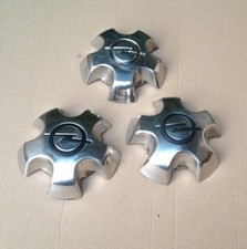3 Chrom Felgendeckel