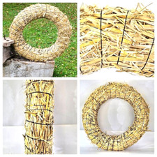 Strohkranz- Ø60cm Strohringe