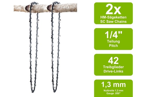 Sägeketten passend für - 2,