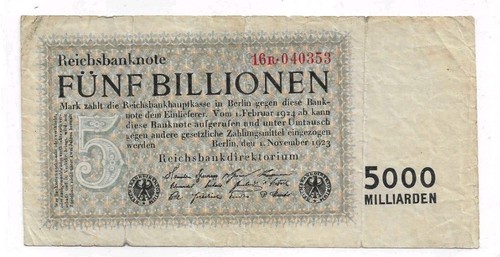 Billionen mark 127c - billionen, ro.