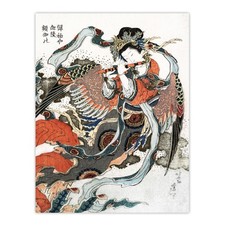 Mystischer Vogel Frau Flöte