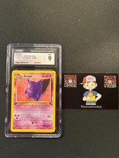 CGC 9 Gengar Fossil 1. Edition 20/62 Pokemon Karte