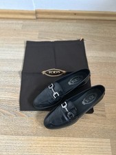 Tod‘s Loafers für Damen, Gr. 37 1/2, Schwarz, top Zustand!