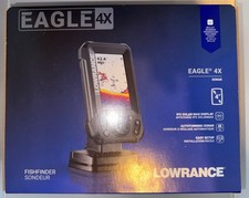 Lowrance Eagle 4x Echolot Fischfinder mit Geber Angeln Fischen Sonar NEU OVP