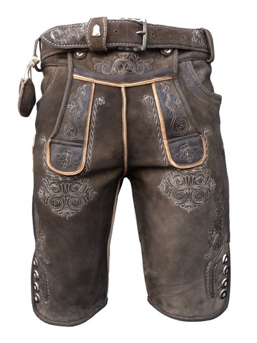 Kurze herren lederhose mit - kurze,