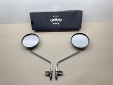 Trumpf Spiegel links und rechts Rund - Mofa Moped Hercules Kreidler (94-170R)