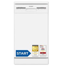 Exquisit START Geschirrspüler 45 cm Unterbaufähig 9 Gedecke GSP59109-030E weiss