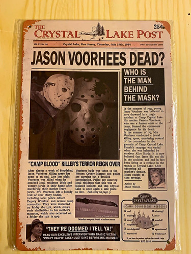 The crystal lake post - post, „jason