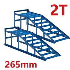 2 x Auffahrrampe Rampe blau