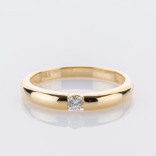 Ring aus 585er Gelbgold mit