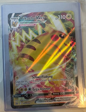 Pokemon XXL Jumbo Karte Pikachu VMAX SWSH286 - Deutsch - Oversized Card