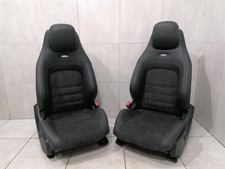 MERCEDES C63 AMG Alcantara Leather Performance seats W204 SITZE LEDER SCHWARZ