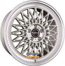 4x BORBET B Silver Rim