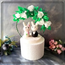 Brautpaar Hasen Tortenfiguren