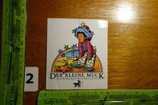 Alter Aufkleber Comic Cool DER KLEINE MUCK Mode Schuhe