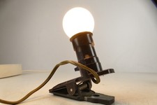 Klemmlampe mit hut schirmchen - mit,