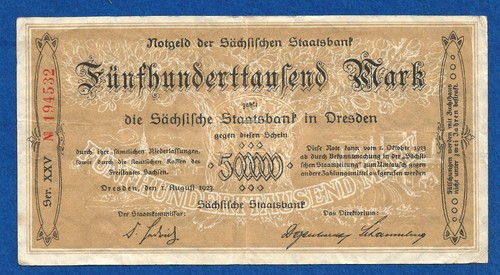 291 notgeld sächsische - 291,