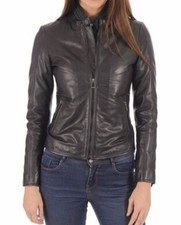 Damen Lammfell Echt Motorrad