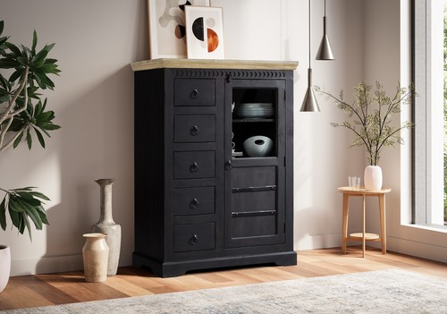 Highboard schrank 95x131cm - highboard,