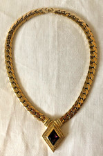 Christian Dior Collier vergoldet