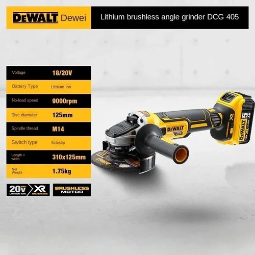 Dewalt dcg405fn 18v - dewalt,