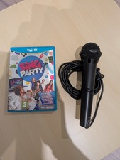 Sing Party Inkl. Mikrofon Nintendo Wii U Spiel aus Sammlung