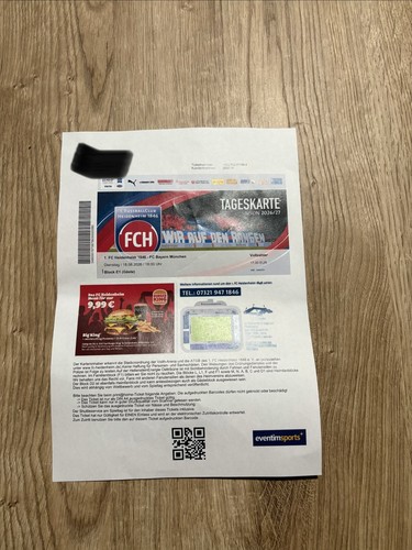 Sammlerticket fc heidenheim - fc,