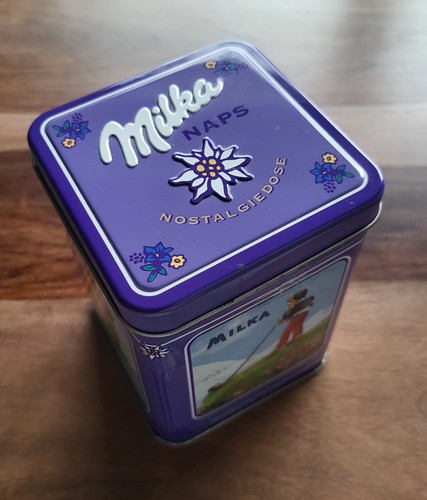 Milka blechdose - milka,