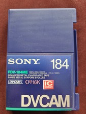 Sony DVCAM PDV 184 ME Videocassette