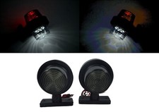 2 X 24V LED Maxi Rot Weiß