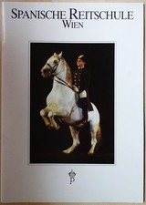 Spanische Reitschule Wien  Prospekt 1989 Reiten Pferde