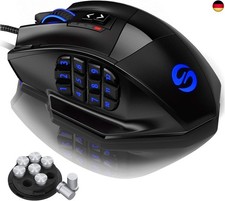 UtechSmart Venus -gaming maus 12 tasten mmo maus 16400 dpi USB Laser Gaming 