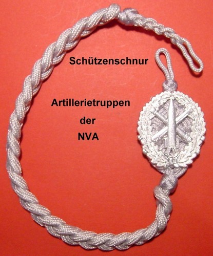 Schützenschnur artillerie - -,