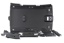 Dachhimmel schwarz Audi A4 B8 Avant Säulenverkleidungen Leuchten Griffe Blenden