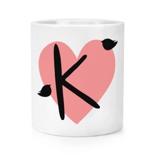 Buchstabe K Herz Alphabet