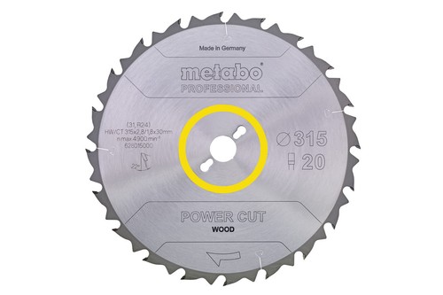Metabo powercutprof 315x30 24 - metabo,