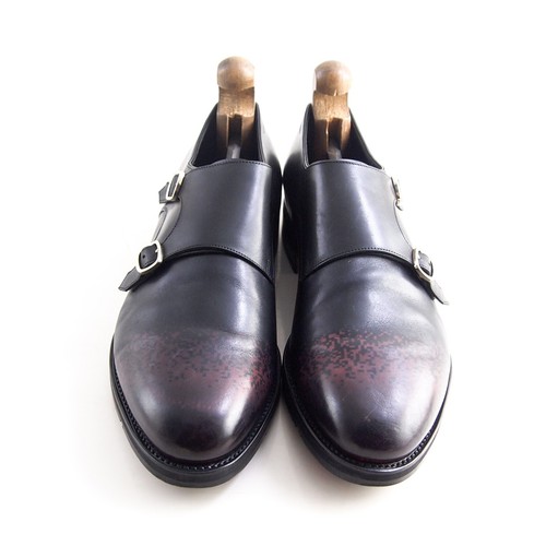 Santoni double monk strap - double,