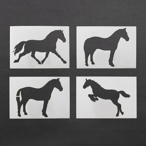 Pferd schablone reiten - pferd,