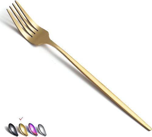 Mattgold besteckset tlg - mattgold, 6-tlg