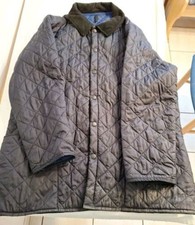 Barbour Damen Steppjacke in Größe XL und zeitlosem Schwarz Gefüttert 77cm lang