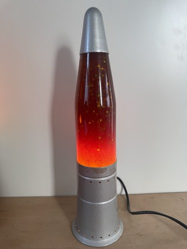 Vintage glitzer bewegungslampe - glitzer,