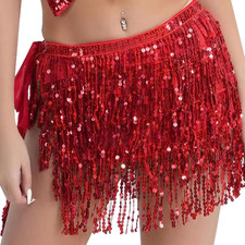 Pailletten Quasten Rock