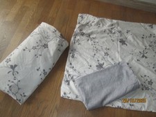 Tolle XXL Wende -Bettwäsche von Lebesky - natur - grau - antrazit - ca 200x200