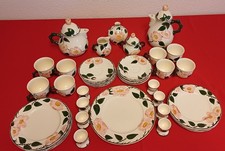 Villeroy & Boch Wilde Rose Kaffeegedeck,Tassen,Untertassen,Teller,Kanne. 38 tlg