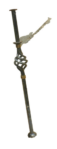 Alter zaun stab - zaun,