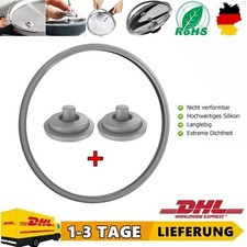 22cm Dichtungsring + 2x Kochsignaldichtung für WMF Schnellkochtopf Dichtung NEU